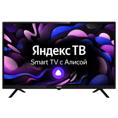 фото 32" телевизор bbk 32lex-7250/ts2c led (2021) на платформе яндекс.тв, черный