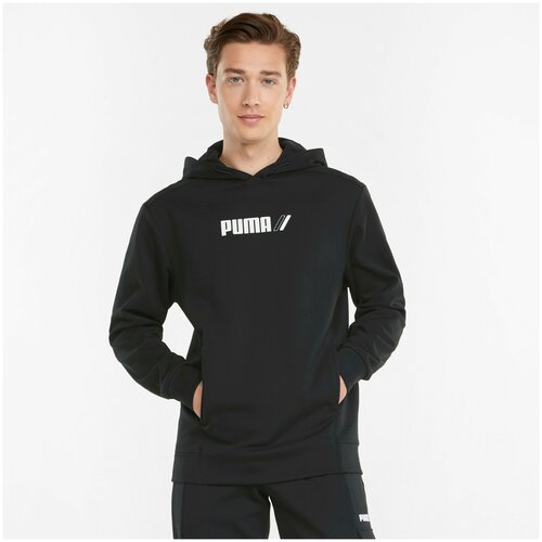 фото Толстовка puma rad/cal winterized hoodie черный l 58939901