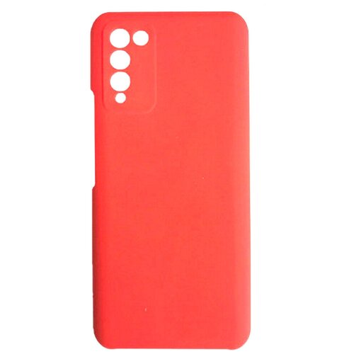 фото Чехол-накладка silicone case для honor 10x lite , силиконовая,красная мобилиус