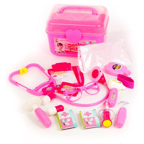 фото Детский игровой набор доктора/игрушечный медицинский набор врача/набор доктора в чемоданчике smtoys