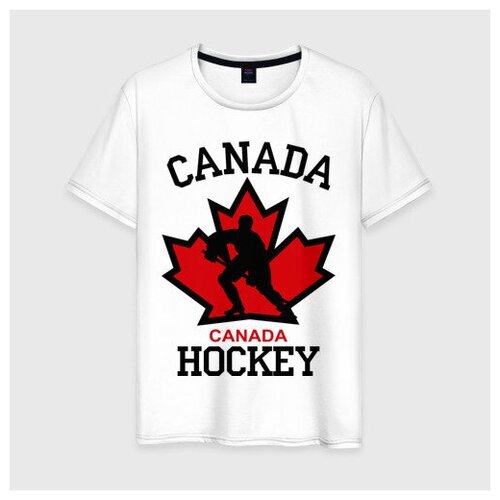 фото Мужская футболка хлопок канада хоккей (canada hockey) нет бренда