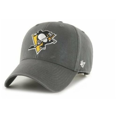 фото Бейсболка 47brand legend mvp pittsburgh penguins (серый) h-gwmvp15gws-cc '47 brand