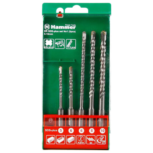 фото Набор sds-plus hammer 201-901 (30775)