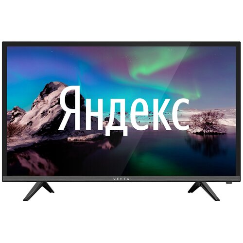 фото Телевизор vekta ld-39sr4815bs 39" (2021) на платформе яндекс.тв, черный