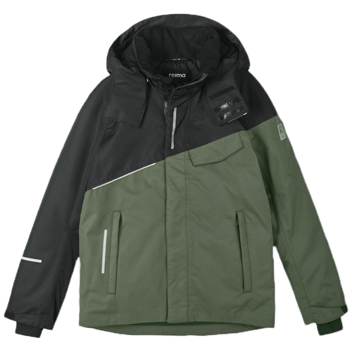 фото Куртка reima, размер 104, зеленый