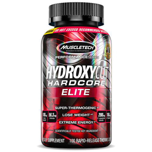 фото Жиросжигатель muscletech hydroxycut hardcore elite, 100 капсул