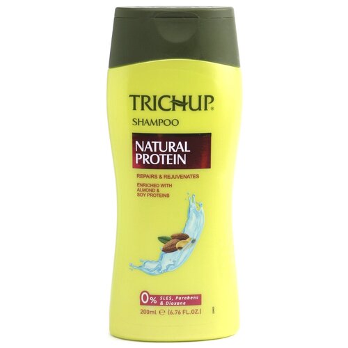 фото Шампунь для волос trichup natural protein (с протеином) vasu