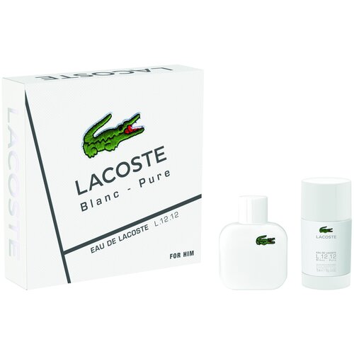 фото Парфюмерный набор lacoste l.12.12 blanc