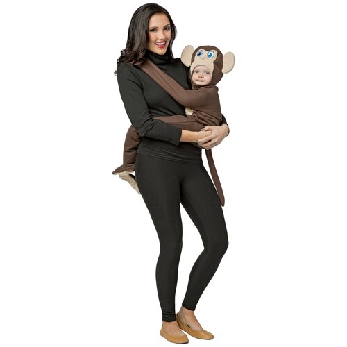 фото Карнавальный костюм для детей rasta imposta обнимающая обезьянка детский, 3-9 мес