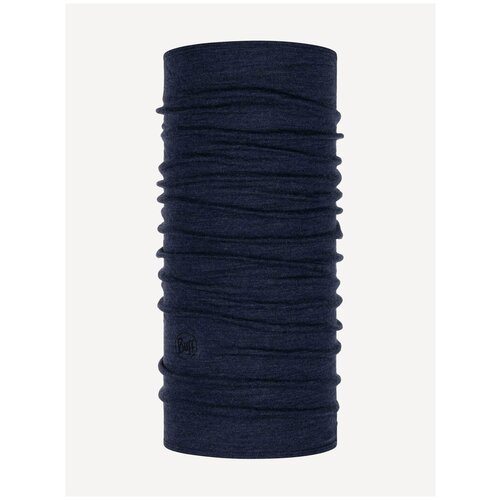фото Бандана buff midweight merino wool, размер one size, синий