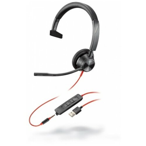 фото Гарнитура для пк plantronics blackwire 3315, usb-a