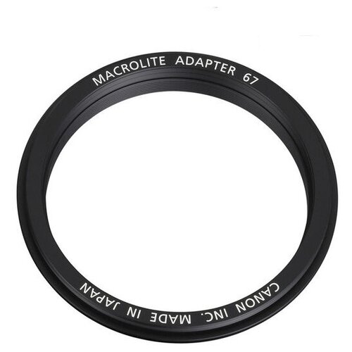фото Переходное кольцо canon macrolite adapter 67