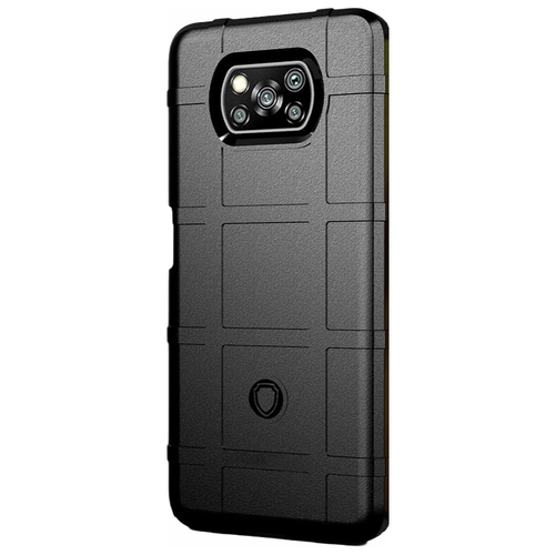 фото Чехол-бампер mypads для xiaomi poco x3 / x3 nfc / x3 pro противоударный усиленный ударопрочный черный