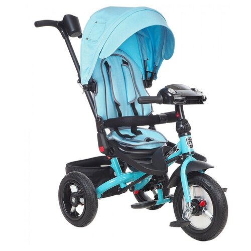 фото Трехколесный велосипед mars mini trike transformer t400/2019, jeans light blue