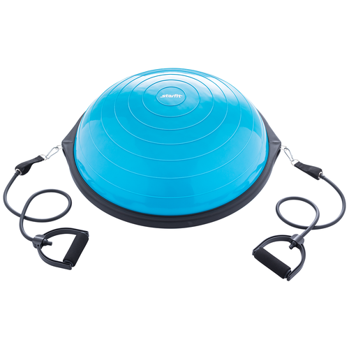 фото Полусфера starfit "bosu" gb-502 pro с эспандерами, с насосом, синий