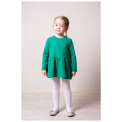 фото Платье hippychick размер 4-5 лет, зеленый меланж