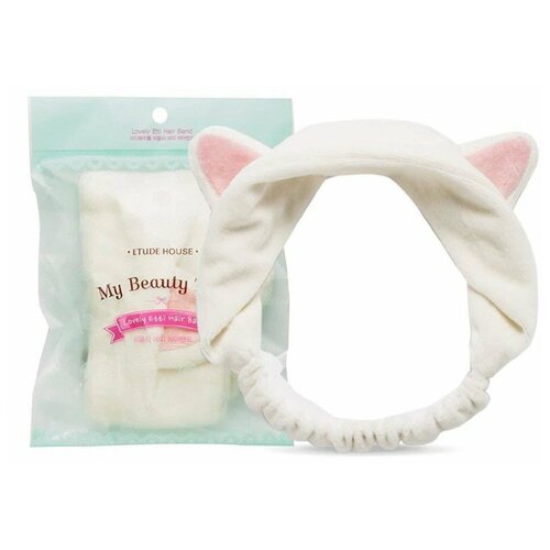 фото Etude house, my beauty tool lovely etti hair band / повязка для головы