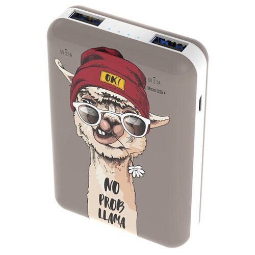 фото Внешний аккумулятор ritmix power bank rpb-10007 10000mah corgi