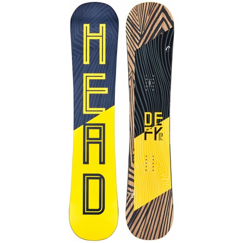 фото Сноуборд детский head defy youth (20-21), 138 см, синий/желтый/коричневый