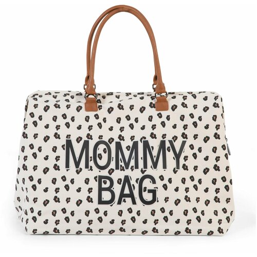 фото Сумка для мамы childhome mommy bag leopard