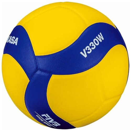 фото Волейбольный мяч mikasa v330w желто-синий