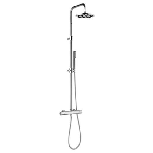 фото Душевая стойка webert elio el980507.015metal, хром
