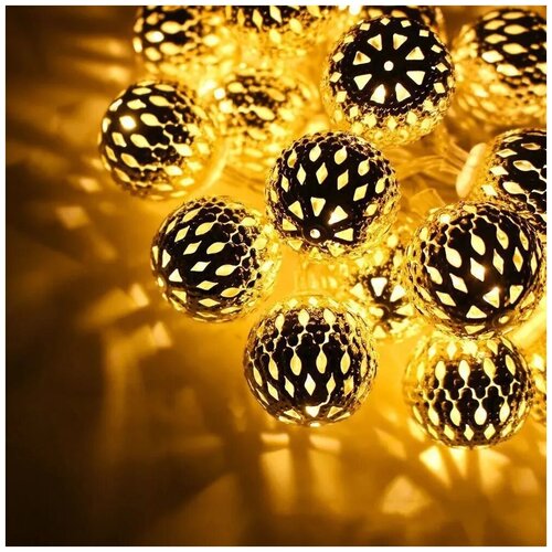 фото Электрогирлянда, элементы гирлянды шарики светодиодная китай