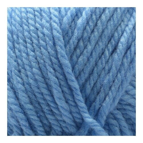 фото Набор пряжи для вязания "осенняя", 200 г, 150 м, 5 мотков, цвет голубая пролеска пехорка