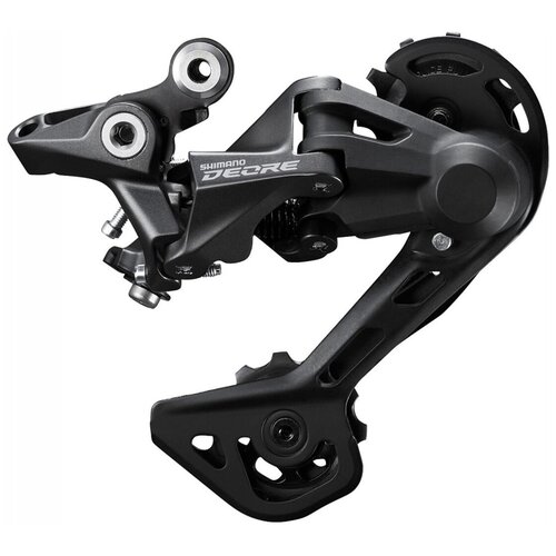 фото Задний переключатель shimano deore m4120, 10/11 скоростей, длинная лапка sgs, черный