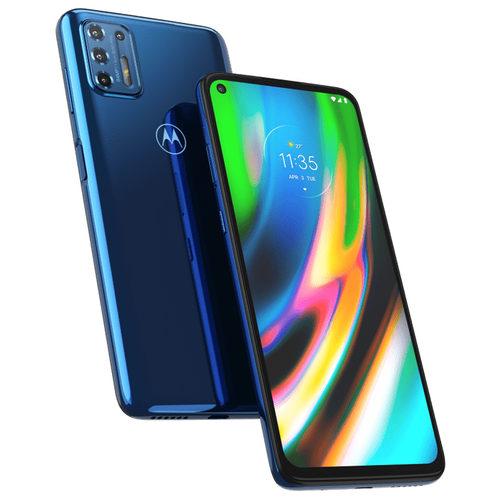 фото Смартфон motorola moto g9 plus 4/128 гб, синий