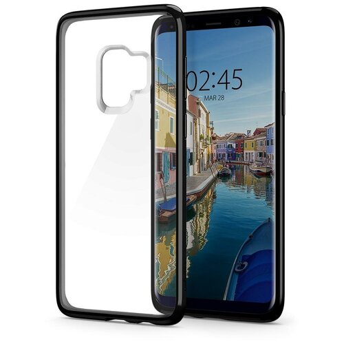 фото Гибридный чехол spigen для galaxy s9 - ultra hybrid - черный - 592cs22840