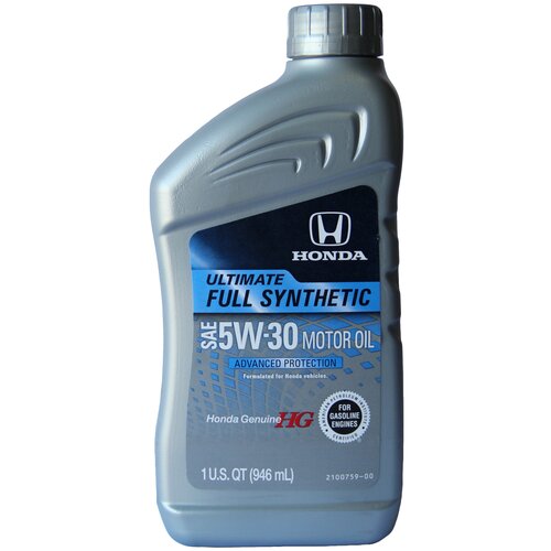 фото Масло моторное honda ultimate full synthetic sae 5w30 1л. синтетика