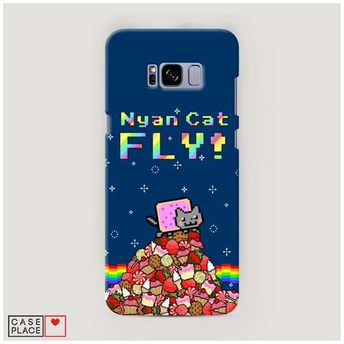 фото Чехол пластиковый samsung galaxy s8 plus nyan cat case place