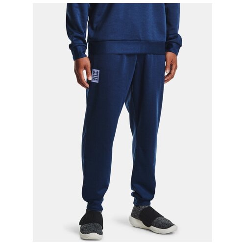 фото Спортивные брюки under armour recover jogger 1361759-408 мужские, цвет синий, размер xxl