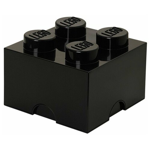 фото Ящик для хранения 4 черный, lego
