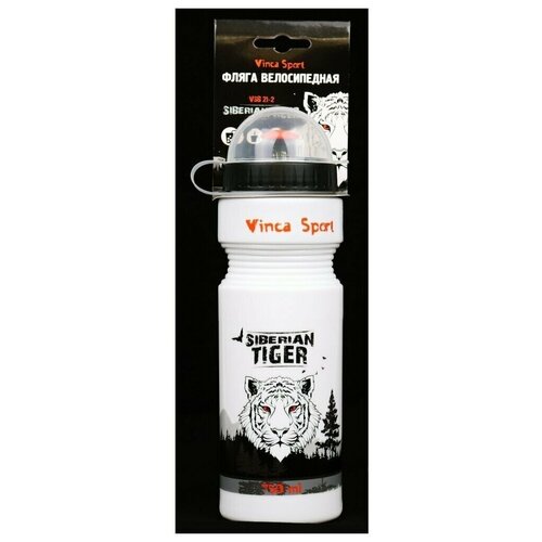 фото Спортивная бутылка для воды vinca sport tiger с защитой от пыли, 750 мл