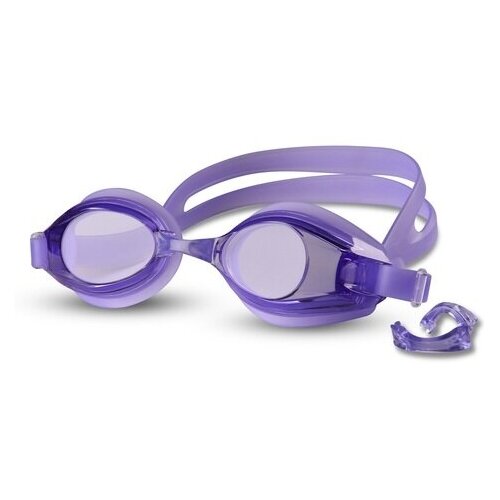 фото Очки для плавания indigo сменная переносица 208 g фиолетовый