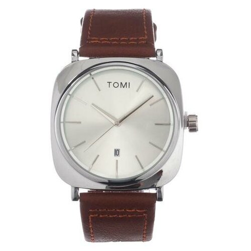 фото Часы наручные "tomi" d=4.5 см, экокожа mikimarket