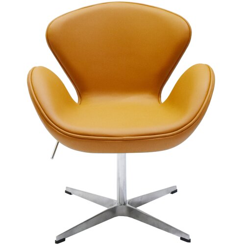фото Кресло bradex swan chair оранжевый