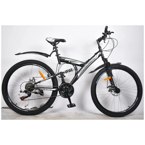 фото Велосипед rook 26" ts260d черно-серебристый