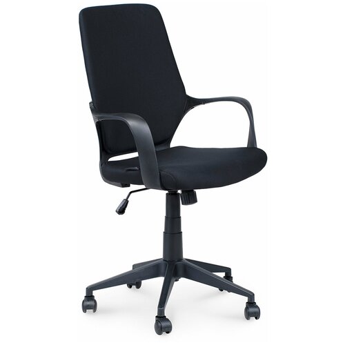 фото Кресло компьютерное norden стиль черный пластик / черная ткань norden chairs