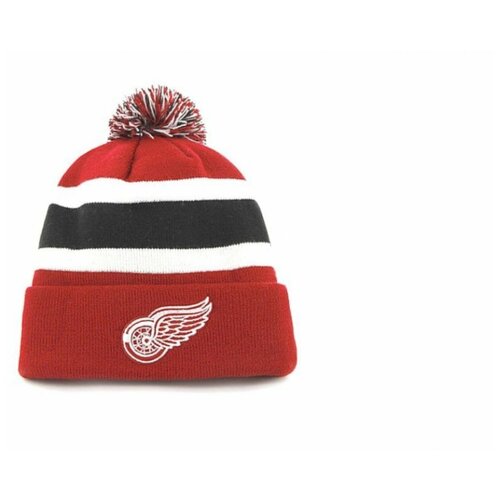 фото Шапка 47brand breakaway cuff knit detroit red wings(красный-белый-черный) '47 brand