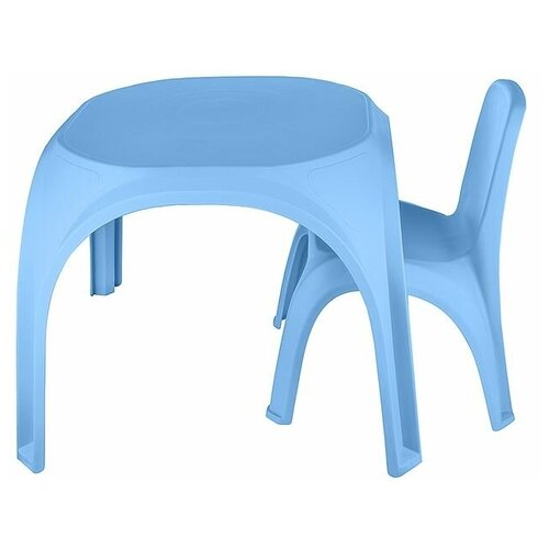 фото Комплект стол и стул осьминожка голубой kett-up