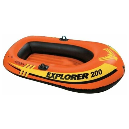 фото Лодка intex "explorer 200" двухместная, без весел,185х94х41 см, от 6 лет