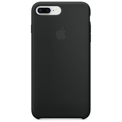 фото Чехол-накладка apple силиконовый для iphone 8 plus / 7 plus black