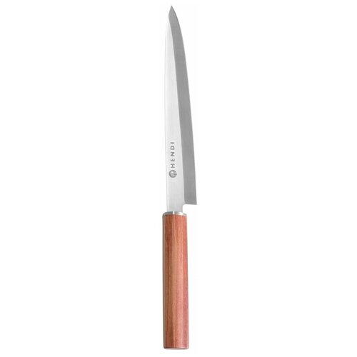 фото Нож для суши hendi tinan east, сталь, ручка из розового дерева, длина лезвия 230 мм, 841426