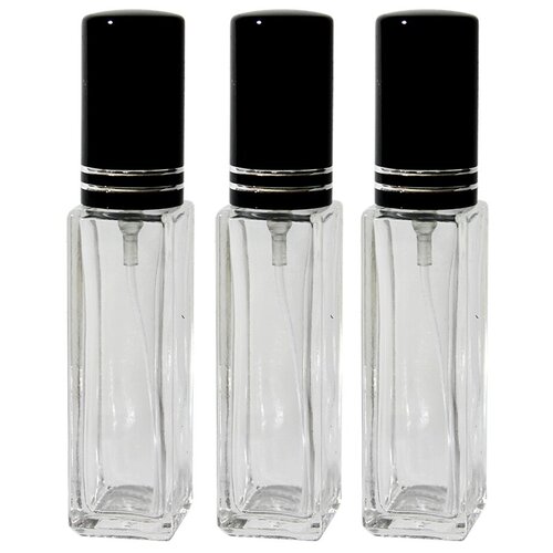 фото Флакон для духов и парфюма aroma provokator для духов 8 ml спрей металл с полосками набор 3 шт aromaprovokator