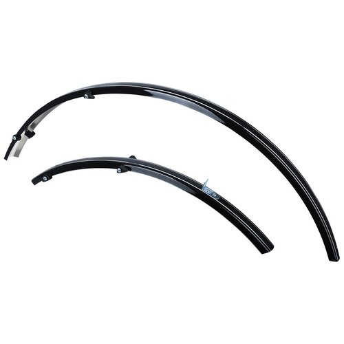 фото Крылья велосипедные oxford std narrow mudguards 700c/27'', комплект, 700с / 28", 31mm, чёрный, mg26