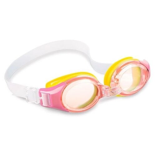 фото Очки для плавания junior goggles, розовые, от 3 до 8 лет bestway