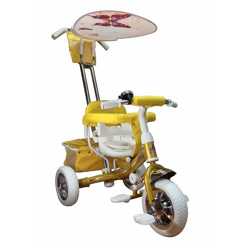 фото Трехколесный велосипед funny jaguar ms-0573 lexus trike next barbie, золотой
